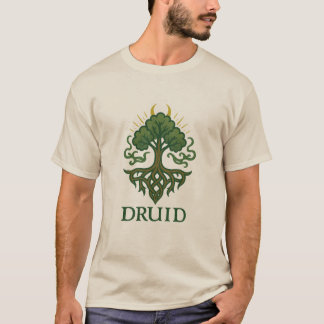 Camiseta Druid — Guardião da Natureza e Magia Selvagem