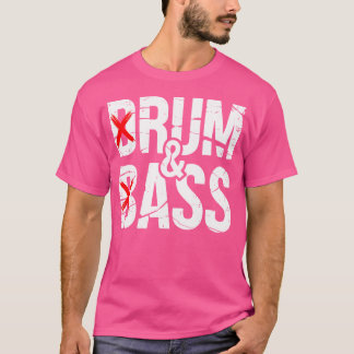 Camiseta Drum Bass Humor Music Amadurece Rave Culture Rum B