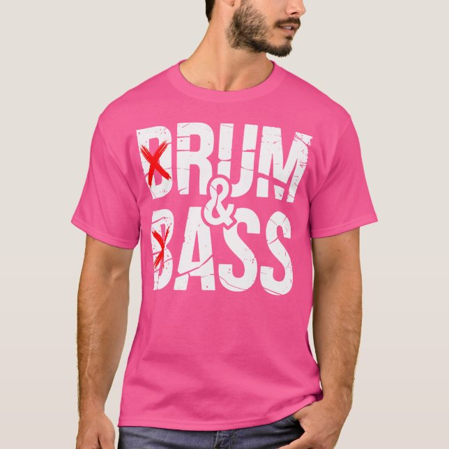 Camiseta Drum Bass Humor Music Amadurece Rave Culture Rum B (Frente)