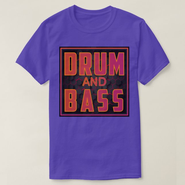 Camiseta DRUM e BASS (Frente do Design)