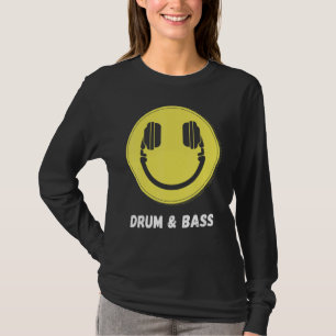 Camiseta Drum e Bass EDM Music DNB