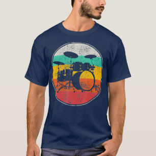Camiseta Drummer Banda Drummer Vintage