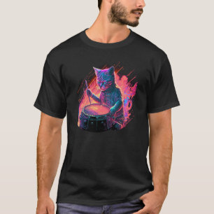 Camiseta Drummer Cat 2