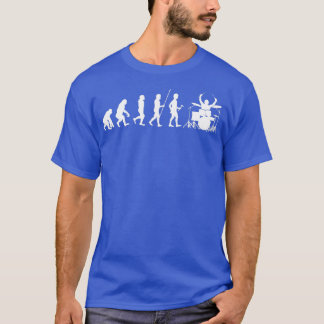 Camiseta Drummer da Evolução Humana