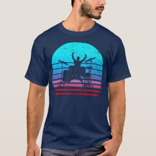 Camiseta Drummer Drumsticks Musical Outfit 10