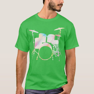Camiseta Drummer Drumsticks Musical Outfit 7