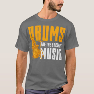 Camiseta Drummer Gift Percussion Rock Drums Música