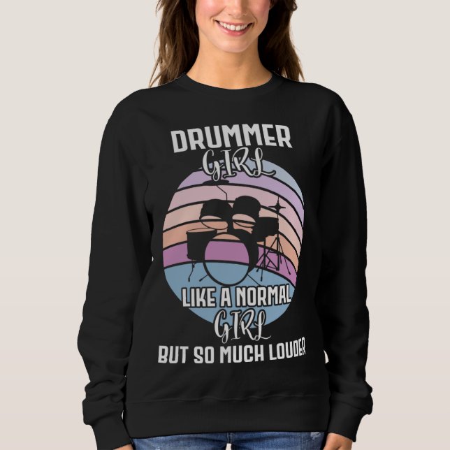 Camiseta Drummer girl  1 (Frente)