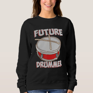 Camiseta Drummer Kid Drumming Future Drummer