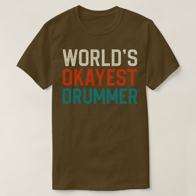 Camiseta Drummer mais bonito do mundo (Frente do Design)