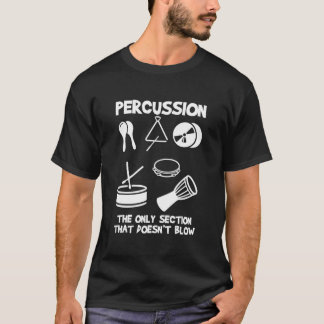 Camiseta Drummer Marching Band Orchestra Percussion
