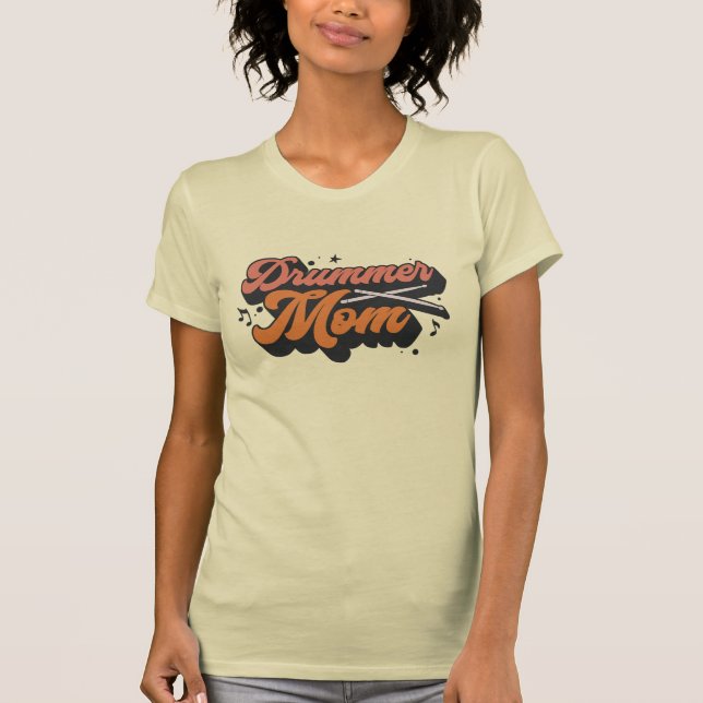 Camiseta Drummer Mom (Frente)