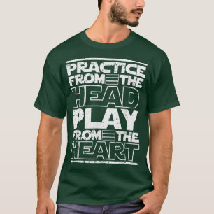 Camiseta Drummer Motivation Quote White Drum Sticks Música