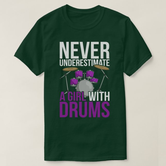 Camiseta Drummer Musico (Frente do Design)