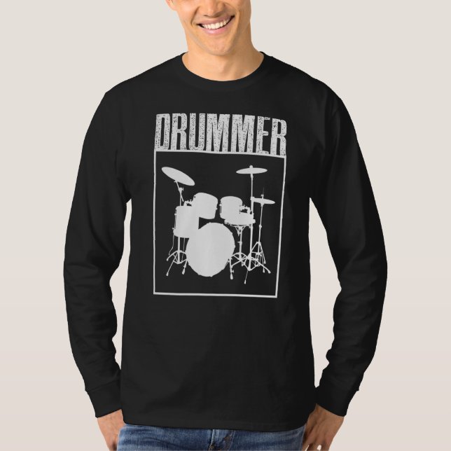 Camiseta Drummer Percussionista (Frente)