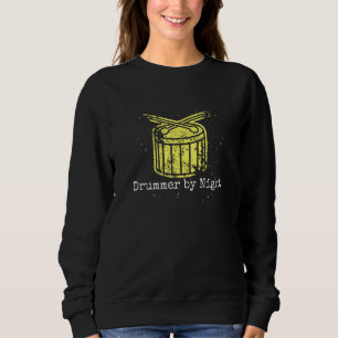 Camiseta Drummer Por Cena De Música Noturna Brincando