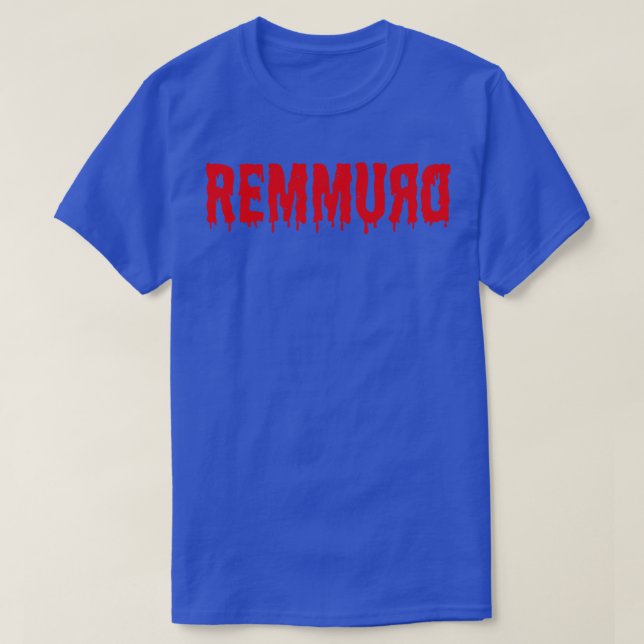 Camiseta Drummer REMMURD (Frente do Design)