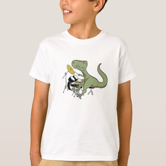 Camiseta Drummer Rex (Frente)