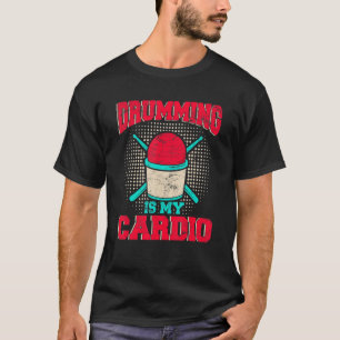 Camiseta Drumming É Minha Malhação Cardio Cardio