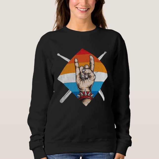 Camiseta Drumming Fans Drum Music & Drummer Sticks Drummer (Frente)