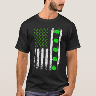 Camiseta Drums Dia de São Patrício Vintage Irish American F