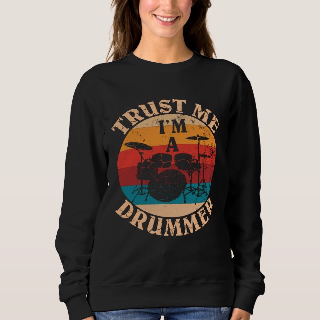 Camiseta Drums Percussion instruments Trust Me I m A Drumme (Frente)