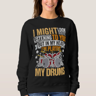 Camiseta Drumset de Cota do Drummer do Roupa do Jogador de