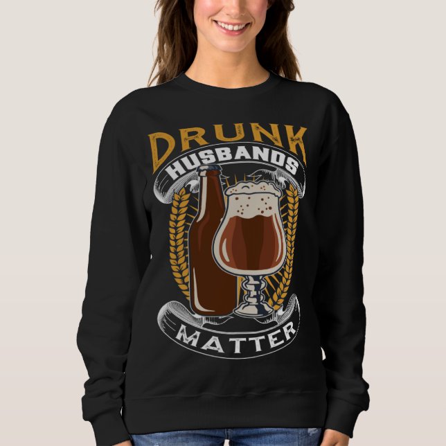 Camiseta Drunk Husband Matter Beer For Husband And Wife (Frente)