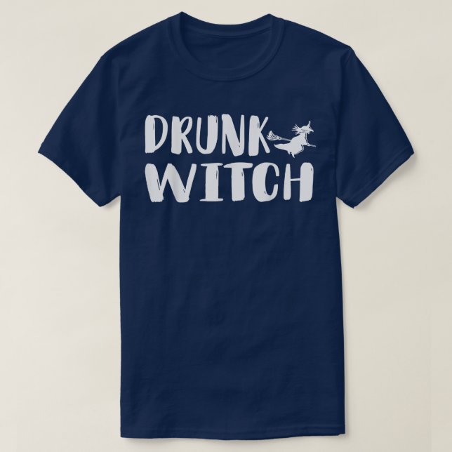 Camiseta Drunk witch halloween 3150315  (Frente do Design)