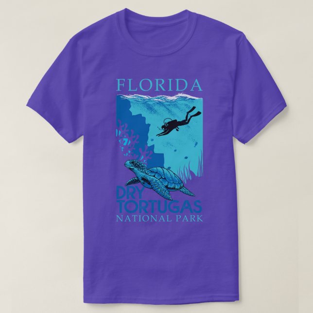 Camiseta Dry National Park Florida (Frente do Design)