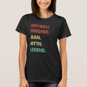 Camiseta Drywall Finisher Man Myend Legenda 1
