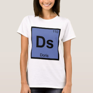 Camiseta Ds - Doris Química Grega Símbolo da Tabela Periódi