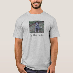 Camiseta DSC00254, meu Heeler azul, meu Heeler azul