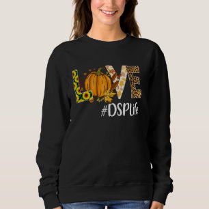 Camiseta Dsp Love Fall Pumpkin Leopardo Halloween Autumn