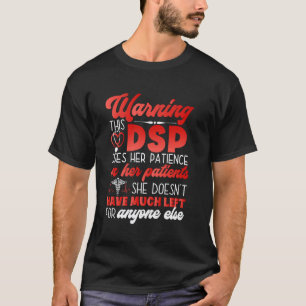 Camiseta DSP para Semana das Enfermeiras Mulheres Escola de