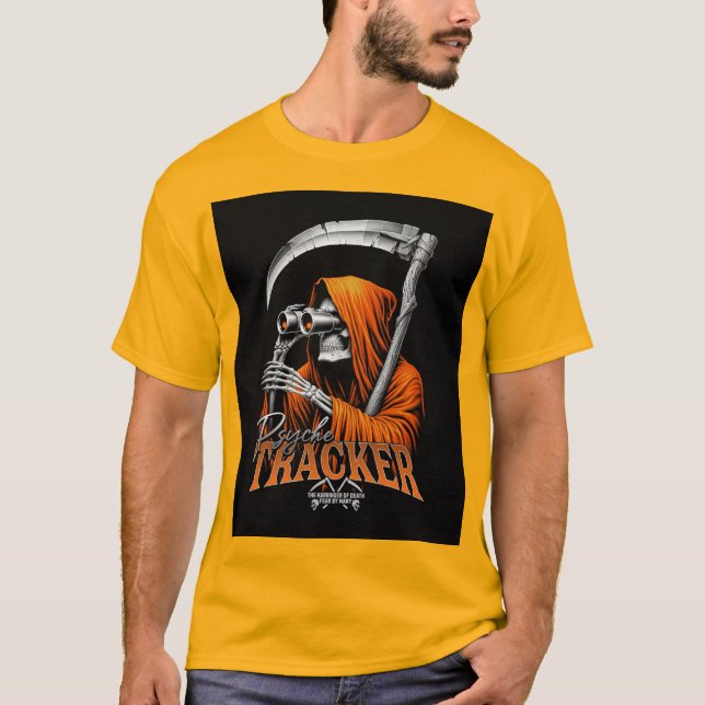 Camiseta Dsyche Tracker: Abraça a Viagem (Frente)