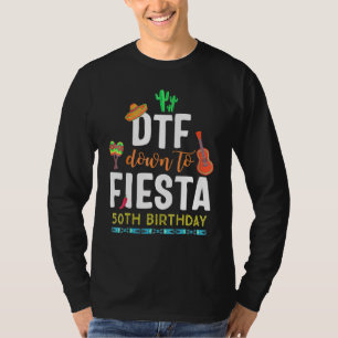 Camiseta Dtf Baixo Para Fiesta Cinco De Mayo 50º Aniversári