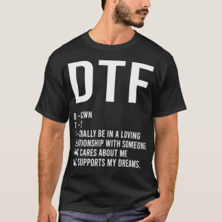 Camiseta DTF Para Finalmente Ter Um Namorado de Relacioname