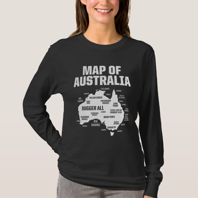 Camiseta Dual Citizenship Australia Map American Citizen Pr (Frente)
