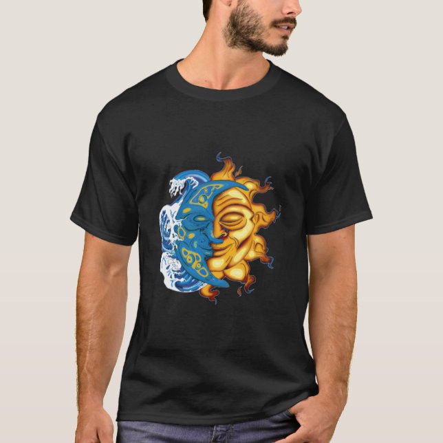 Camiseta Dualidade do Sol e da Lua (Frente)