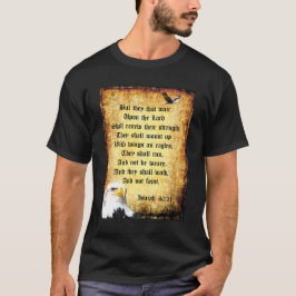 Camiseta Duas Águias com Isaiah 40:31