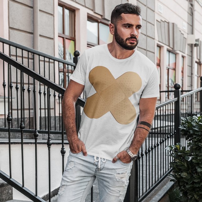 Camiseta Duas Bandaids (Criador carregado)