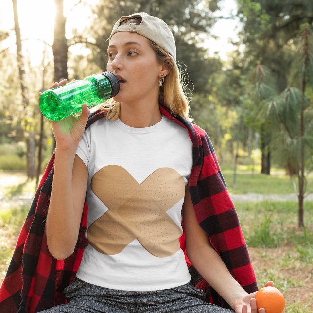 Camiseta Duas Bandaids (Criador carregado)