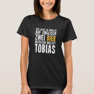 Camiseta Duas Cervejas 2 Em Inglês Duas Beers Order Tobias