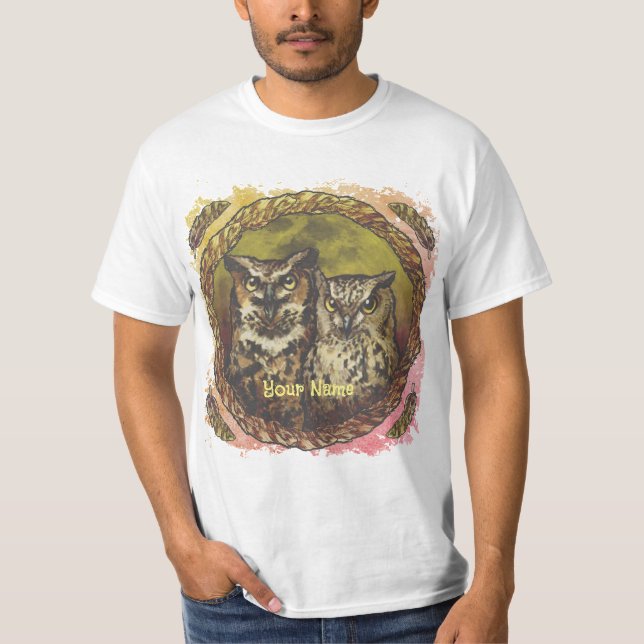 Camiseta Duas Corujas (Frente)