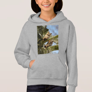Camiseta Duas Corujas nos Bosques, pássaros, vida selvagem