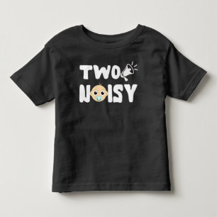 Camiseta Duas Crianças Com segundo aniversário De Diversão