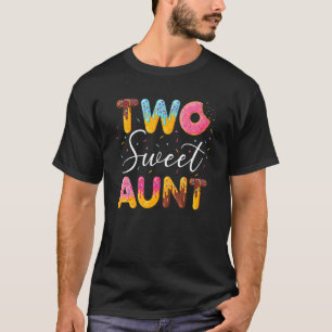 Camiseta Duas Doce Aun Mulheres Mama Tema de Rosquinha segu