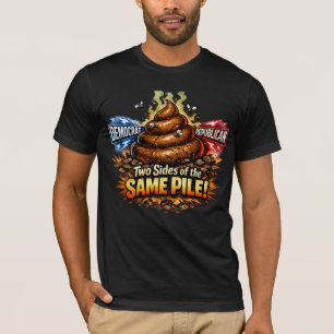 Camiseta Duas Faces da mesma Moeda