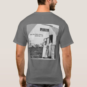 Camiseta Duas Girls Waffle House - Anchorage, Alasca